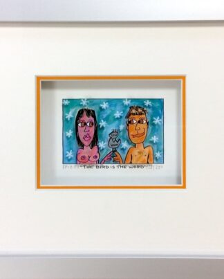 James Rizzi The Bird is the Word - gerahmt